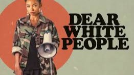 Dear White People is a 2014 American[4] comedy-drama film,[5][6] written, directed and co-produced by Justin Simien. The film focuses on escalating racial tensions at a fictitious, prestigious Ivy League college from the perspective of several black students. It stars Tyler James Williams, Tessa Thompson, Teyonah Parris, Brandon P. Bell, Kyle Gallner, Brittany Curran, Marque Richardson and Dennis Haysbert.The film premiered in competition in the US Dramatic Category at 2014 Sundance Film Festival on January 18, 2014.[7][8] The film had a theatrical release in United States on October 17, 2014.[9]In 2017, the film was adapted into a Netflix series of the same name, also with Simien's involvement.[5][6]https://en.wikipedia.org/wiki/Dear_White_People
